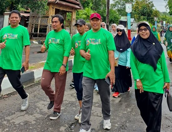 Kamad MAN 2 Sinjai Hadiri Jalan Sehat Milad ke-6 UMSi, Pererat Silaturahmi dan Semangat Hidup Sehat