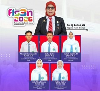 MAN 2 Sinjai Kembali Unjuk Kualitas, Prestasi FLS2N 2026 Tuai Apresiasi
